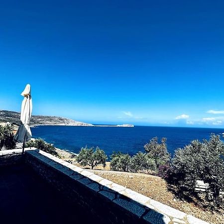 Cozy Cliff Tower W/ Breathtaking Sea Views Villa Agios Georgios Minas ภายนอก รูปภาพ